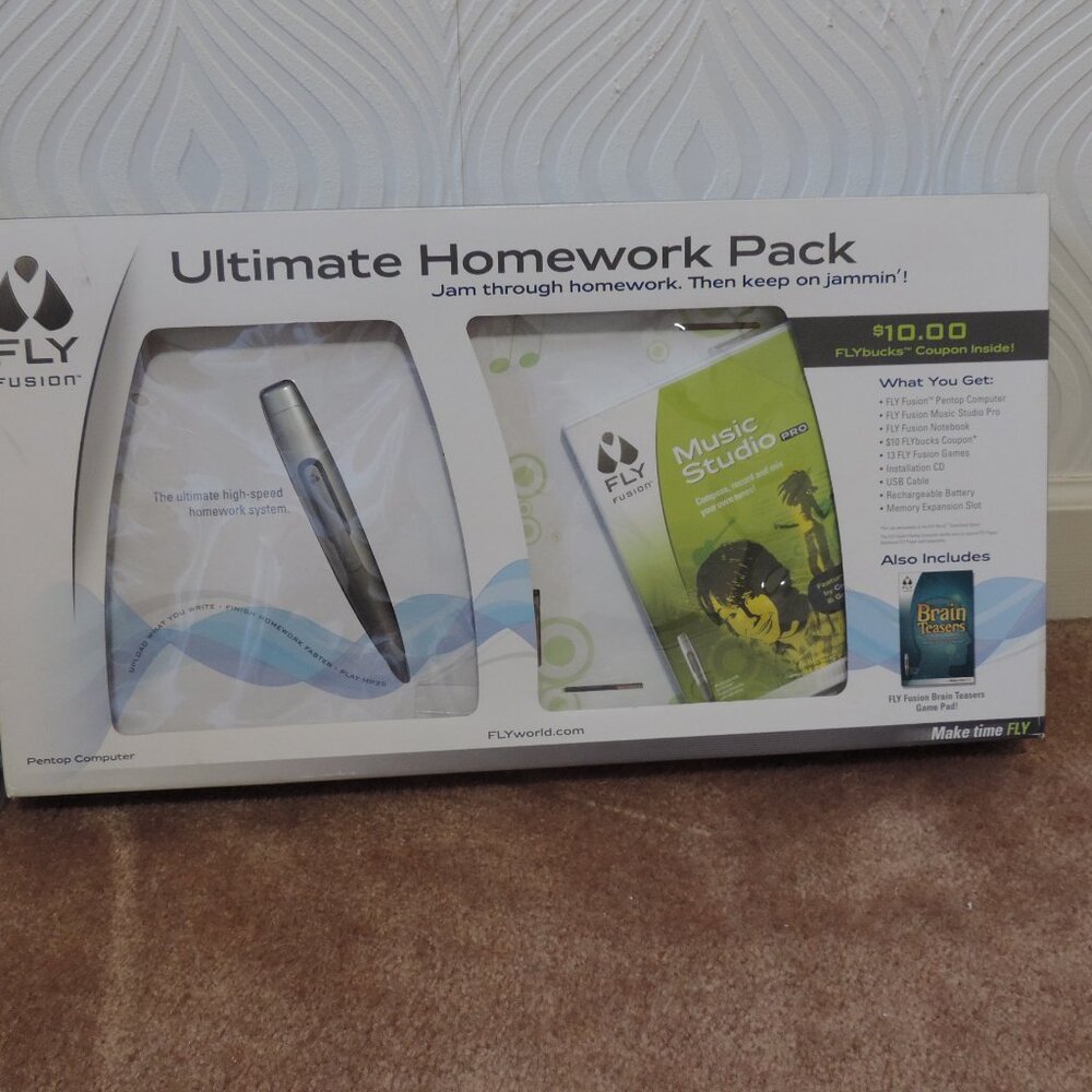 FLY FUSION Pentop Computer with Notebooks, Software, Accessories, Activity Books